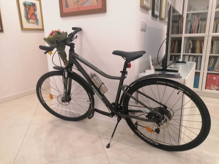Bicicleta de Trekking Riverside 900 Decathlon