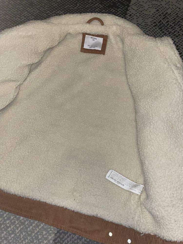 Casaco de Ganga c/Pelo BERSHKA