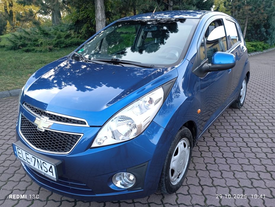 Chevrolet Spark III 2011r Benzynka Pierwszy Właściciel Klimatyzacja
