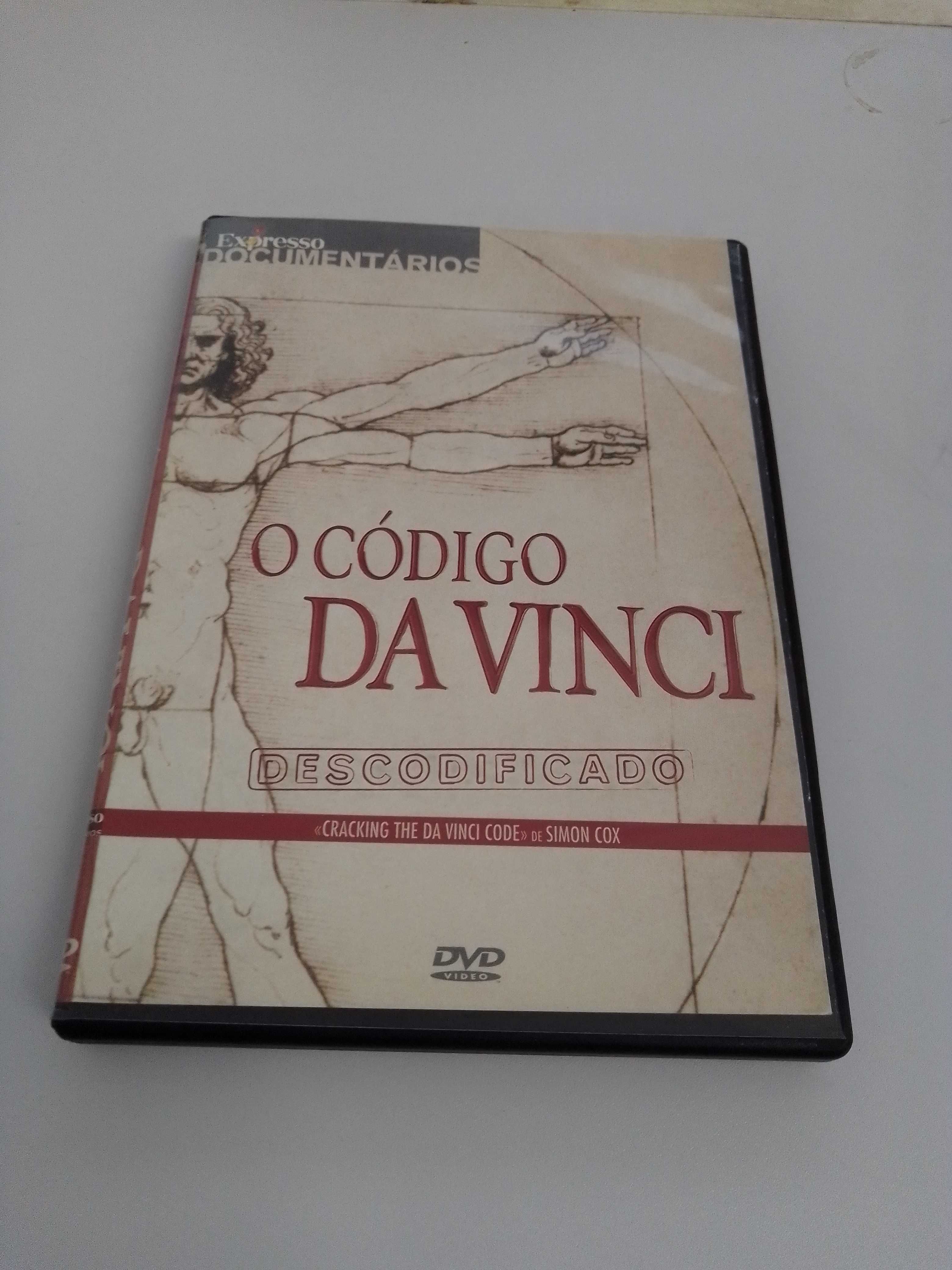 DVD O código Da Vinci Descodificado Documentário Cox Legendas Portugue