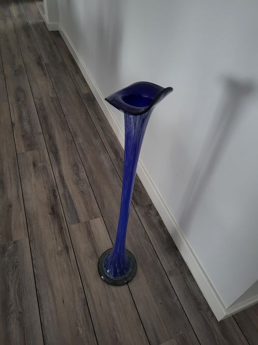 Wazon szklany wysoki