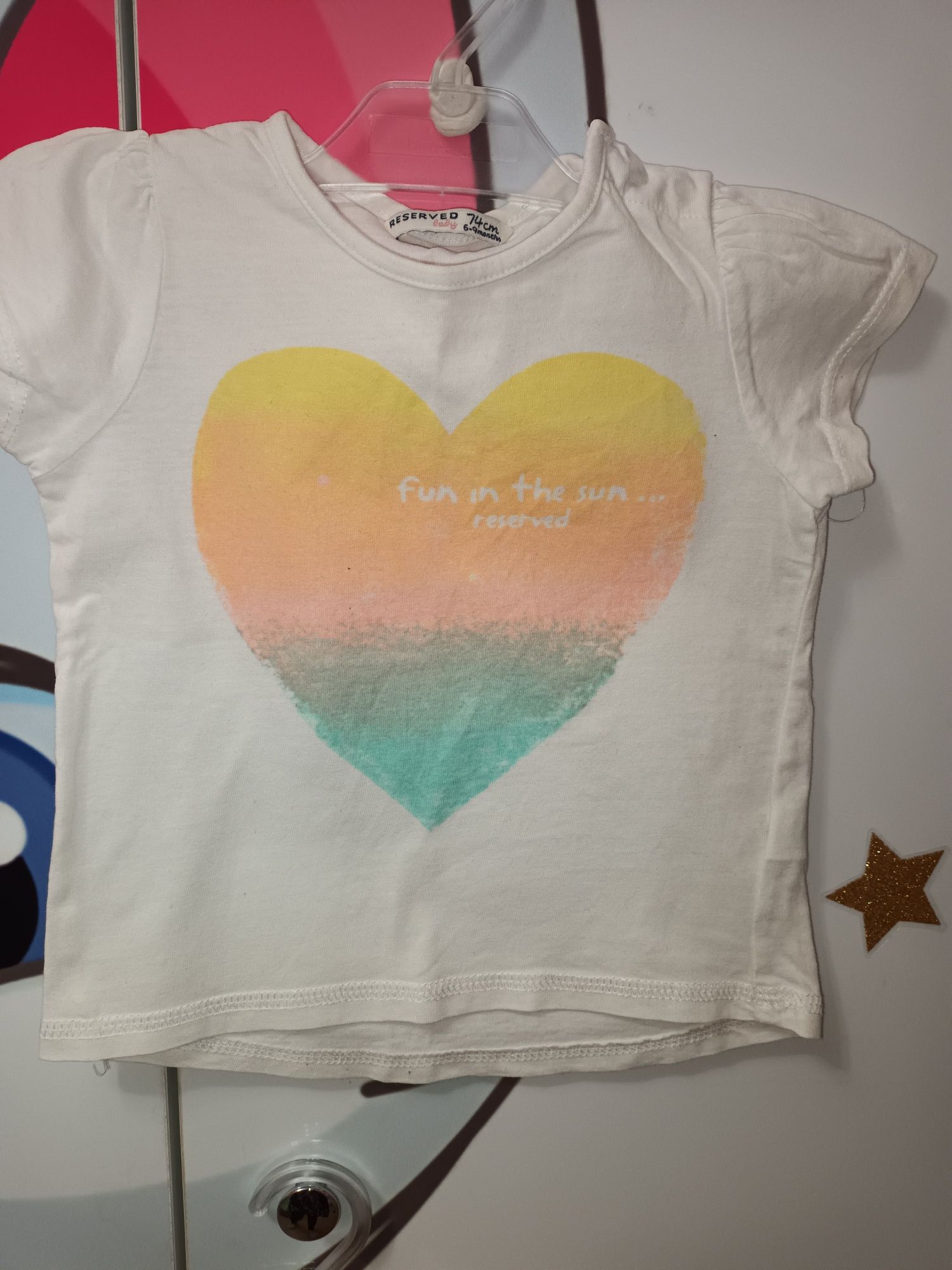 Zestaw dla Dziewczynki rozmiar 74 (H&M, C&A i Reserved)