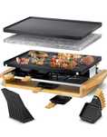 KESSER Grill raclette z naturalnym kamieniem do grillowania