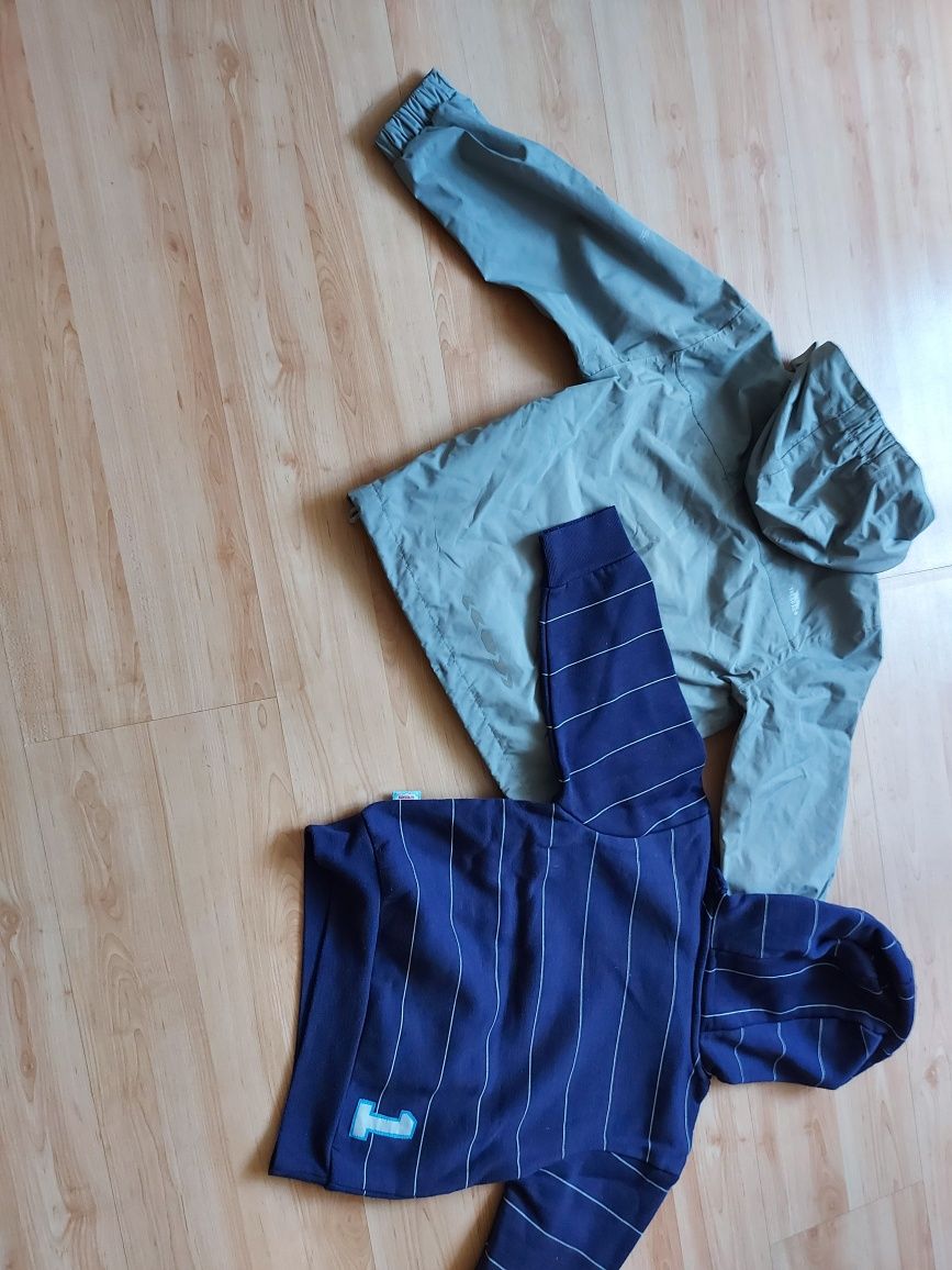Zestaw wiatrówka i bluza 92-98