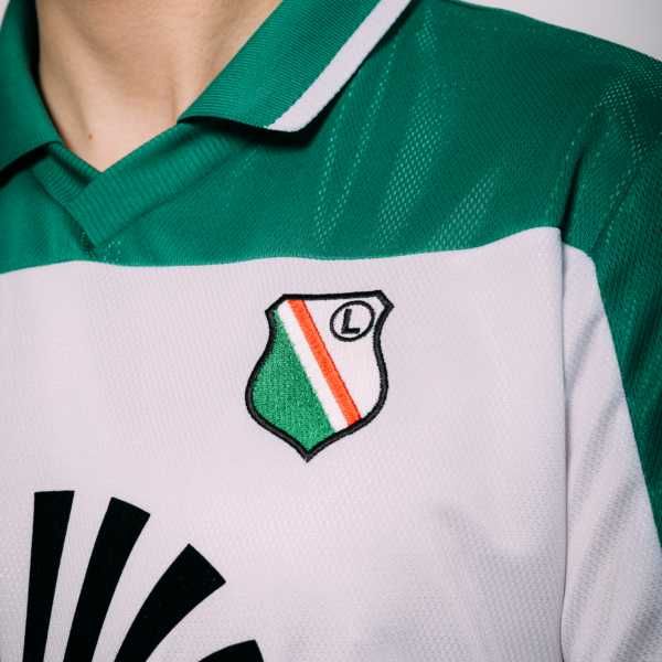 Legia Warszawa koszulka retro daewoo rozmiar M biała 2000/2001