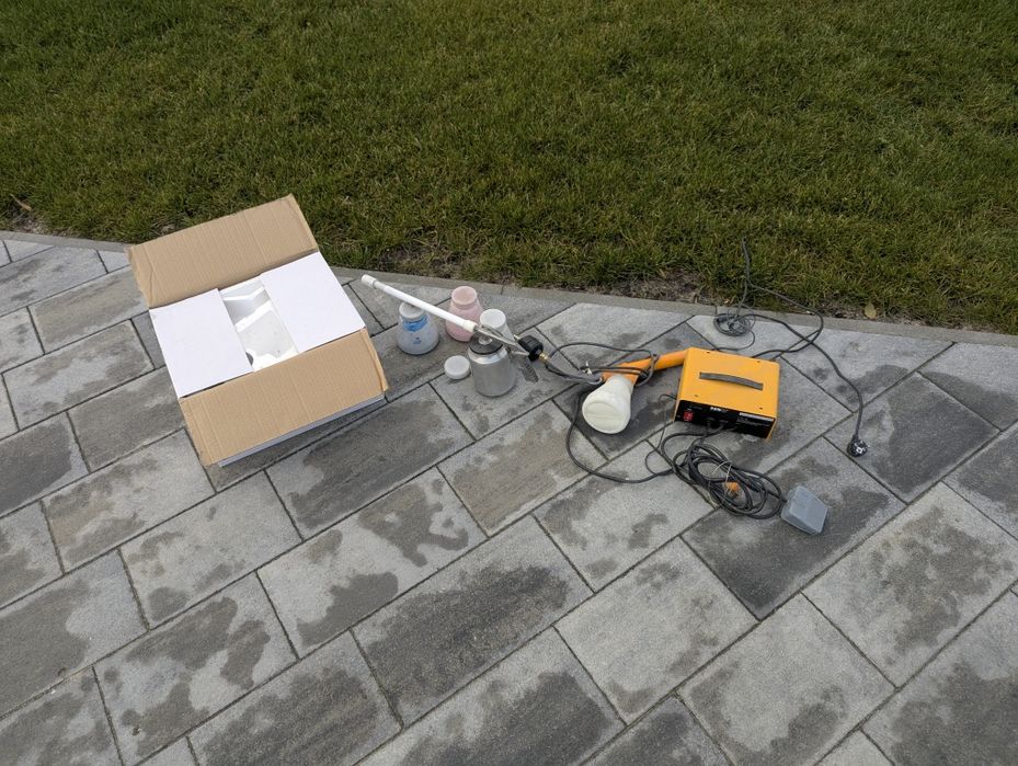 Aplikator pistolet do malowania proszkowego