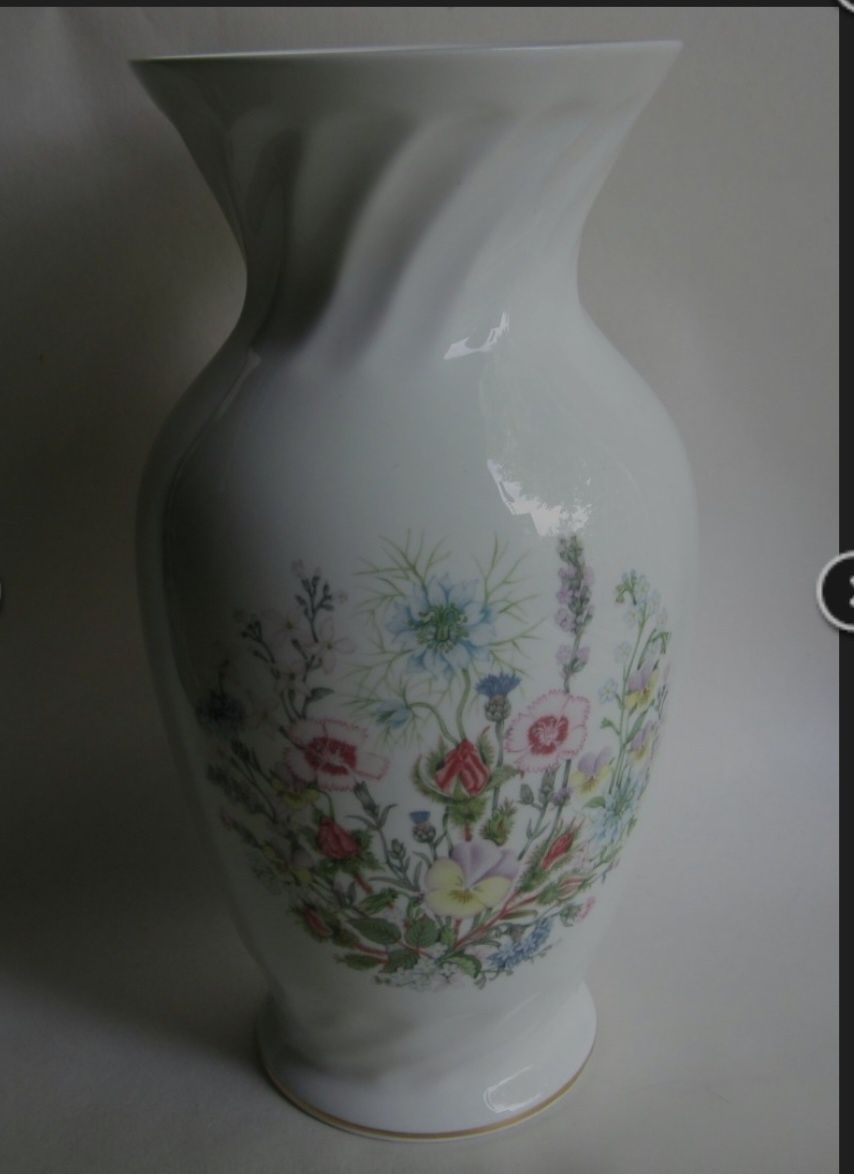 Wazon AYNSLEY WILD TUDOR porcelana  kolekcjonerski