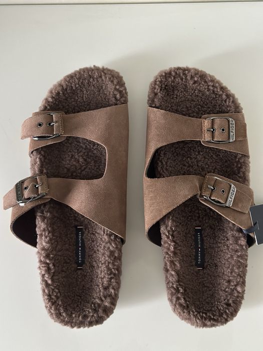 100% оригінал | Шльопанці Tommy Hilfiger, замша, 44