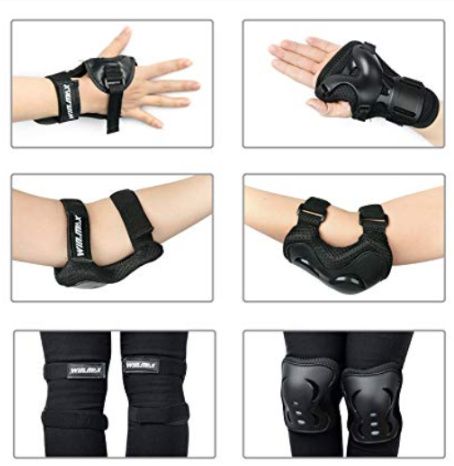 Pack de protecções para criança para desportos exteriores