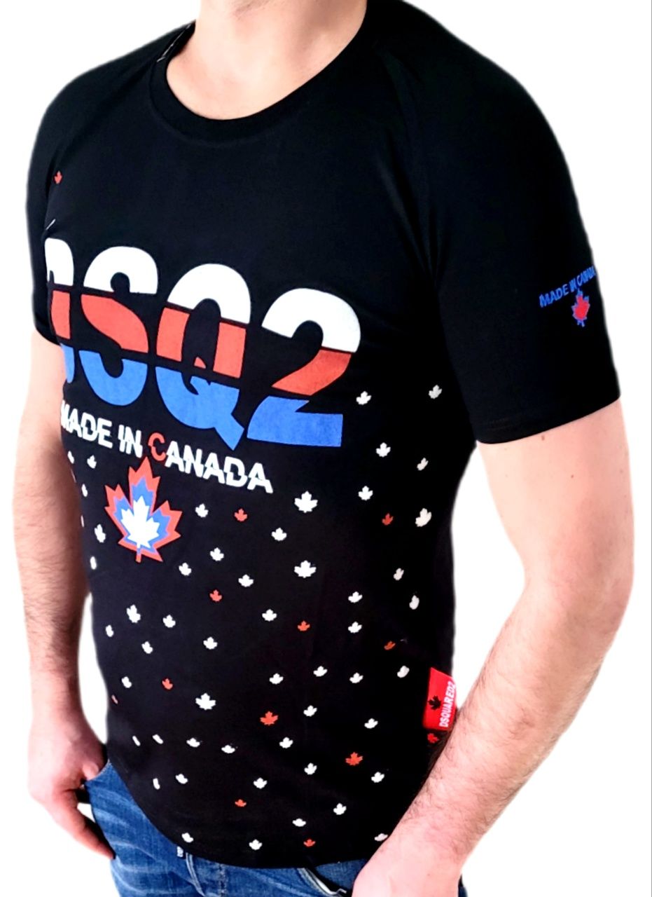 DSQ2 Koszulka T-Shirt Dsquared2 Canada czarna