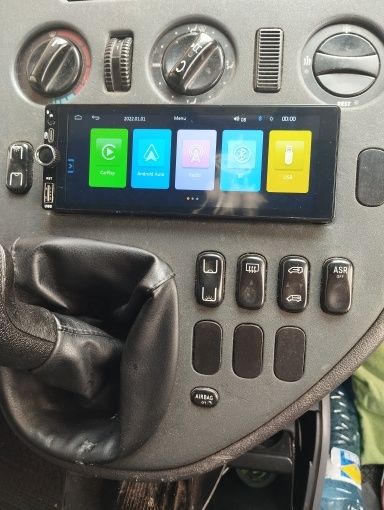 Auto radio MP5 GPS Android CarPlay iPhone + câmera de marcha trás