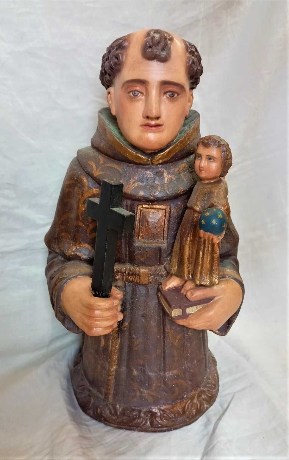 Figura Madeira Santo António Séc XVIII XIX