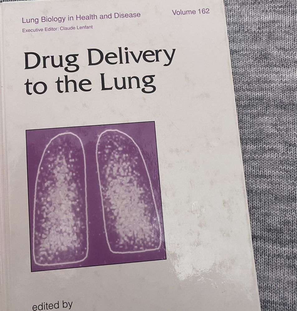 Livro DRUG DELIVERY to the LUNG | ediçao 2002