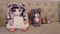 Mochila e 3 peluches TY - menina