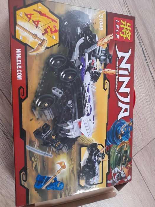 Lele ninja 31046 klocki  jak lego 307 elementów