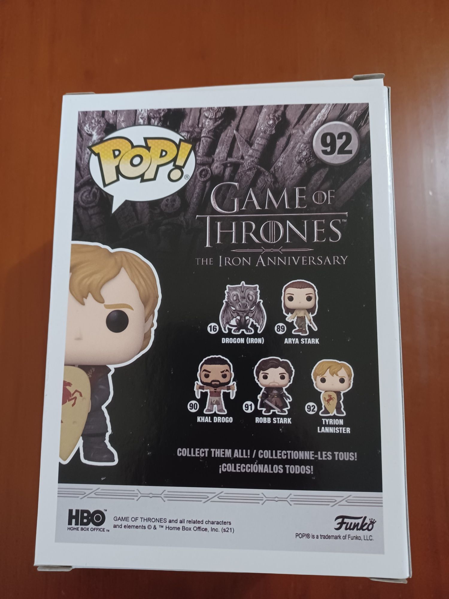 Funko Pop Tyrion Lanister - Game of Thrones - 92