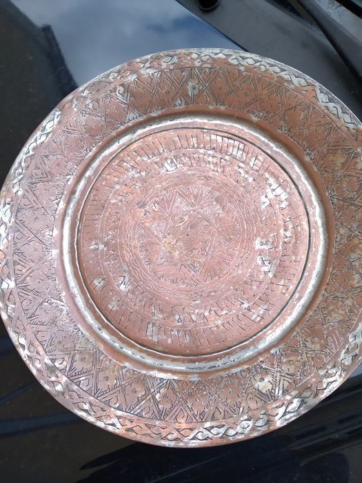 Stary talerz patera judaika