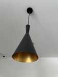 Candeeiro de teto trunk preto