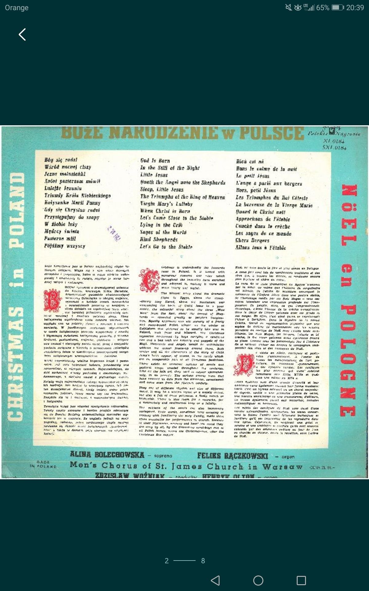 Zestaw płyt analogowych w obwolutach