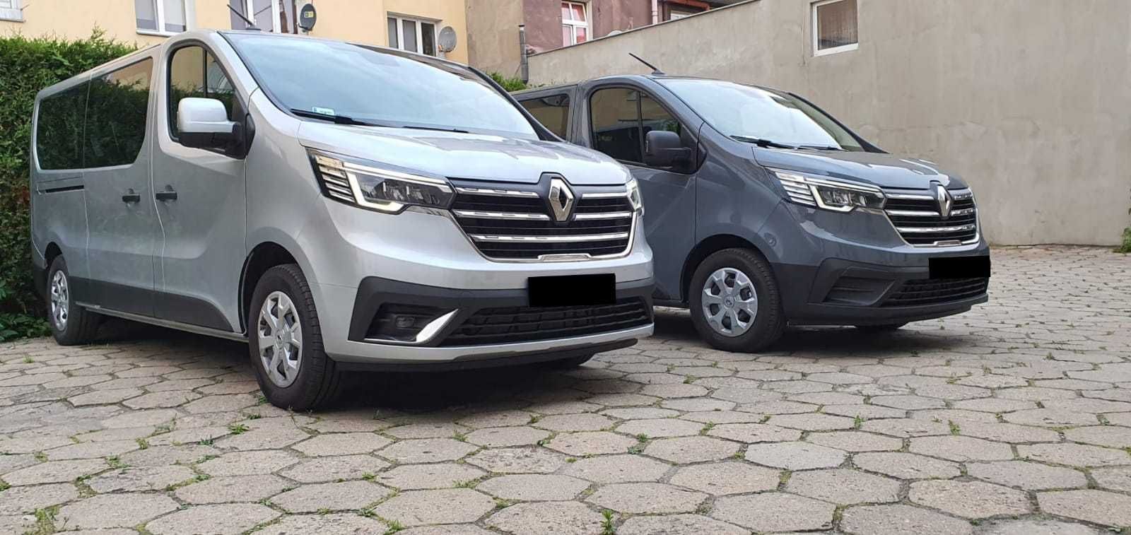 Wypożyczalnie Wynajem bus 9osobowe osobowe aut Renault Trafic