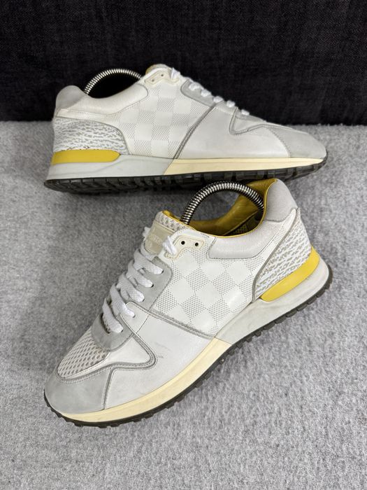 Louis Vuitton Run Away Leather Sneakers Buty skórzane sneakersy 40