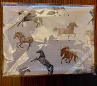 Tablica dekoracyjna do przypinania na pinezki, konie