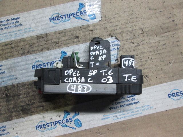 Fecho 24414138 OPEL CORSA C 2003 TE ELETRICO OPEL CORSA C 2003 1.2I 75CV 5P CINZA TE 3 PINOS