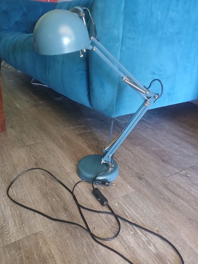 Blue Ikea lamp new
