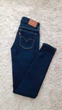 Damskie jeansy Levis skinny Levi's W24 L30 / XXS XS / 32 34