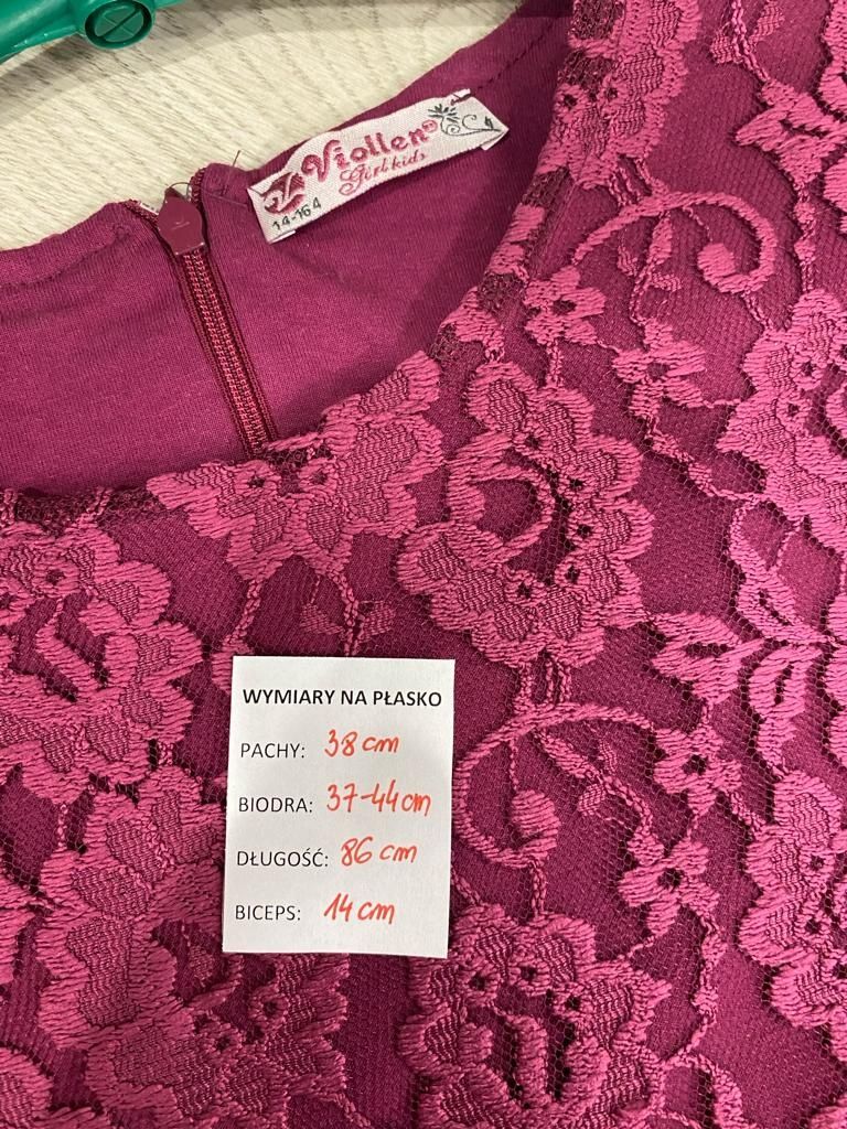 Nowa sukienka dziewczeca w rozm. 152/158