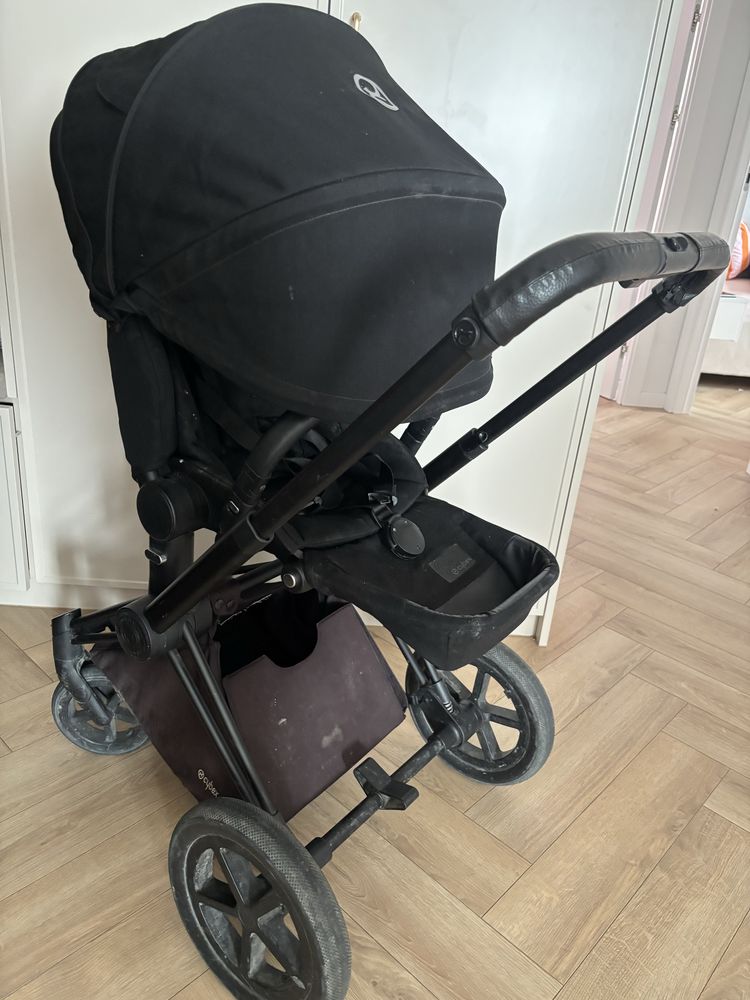 Wozek cybex priam 2w1 czarny