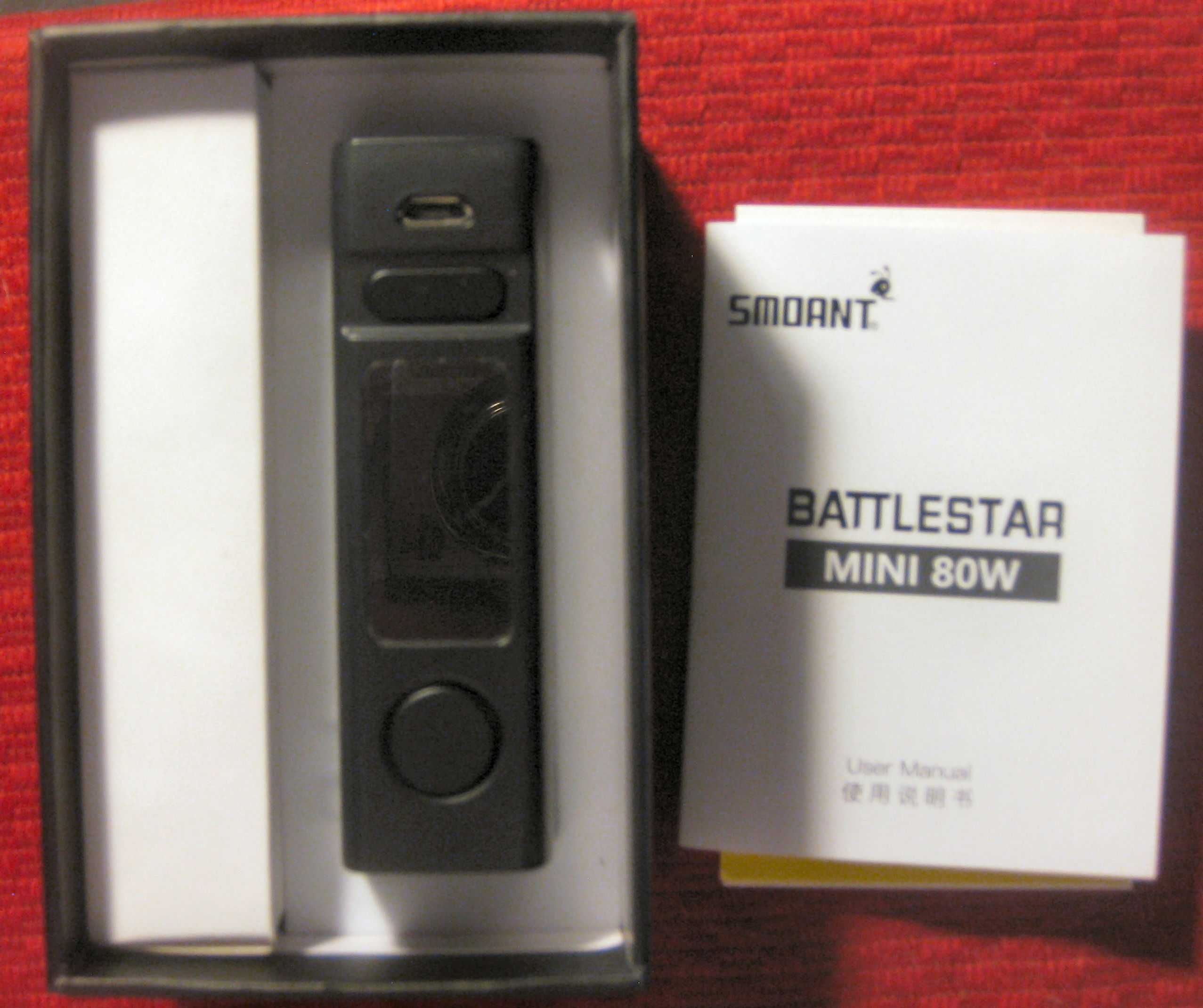 Smoant Battlestar Mini 80W preto