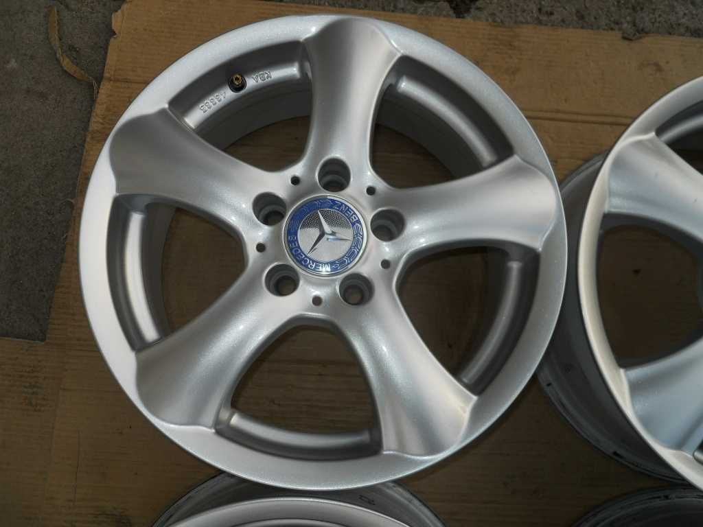 BARDZO ŁADNE felgi aluminiowe 16 MERCEDES , 5x112, 7J, ET37
