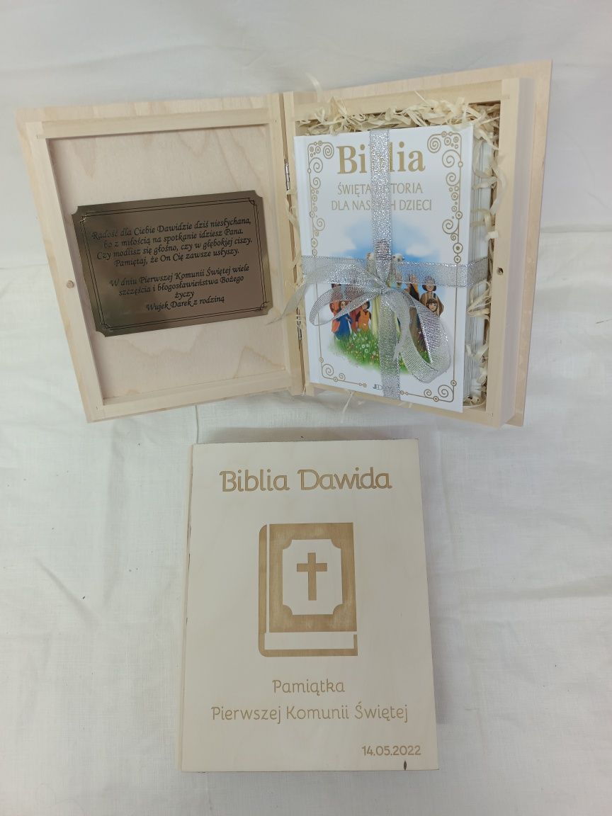 Komunia Święta biblia prezent życzenia