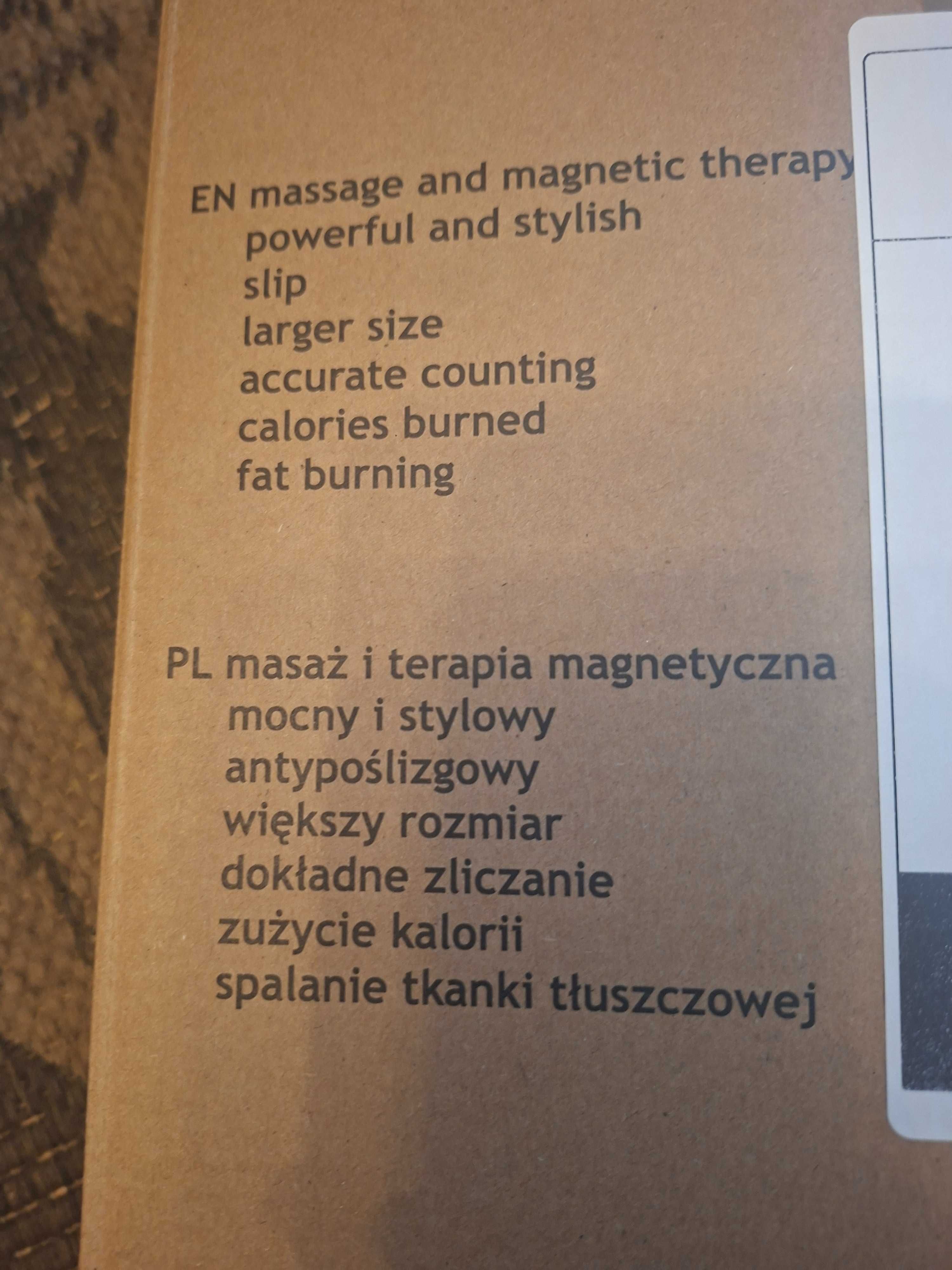 Twister obrotowy z linkami i masażerem stóp