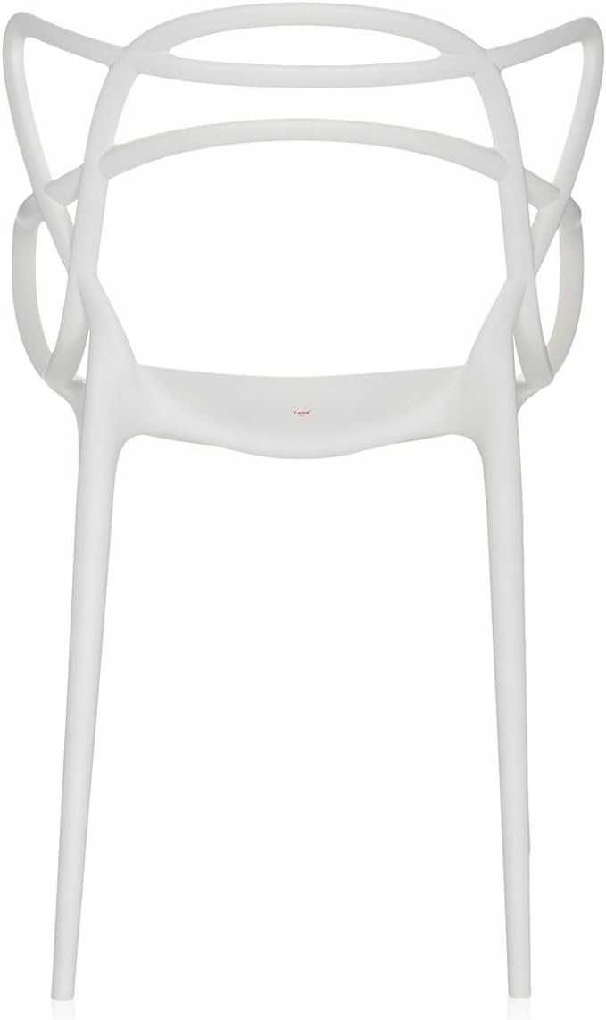 Krzesło Kartell 57 x 47 x 84 cm odcienie szarości 1 szt.