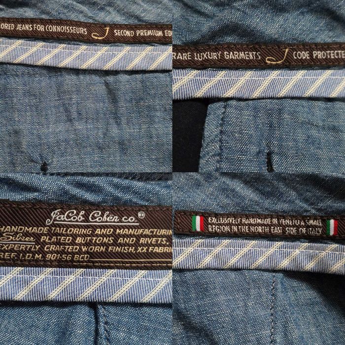 Jacob Cohen брюки-чиносы из эластичного хлопка мужские Оригинал