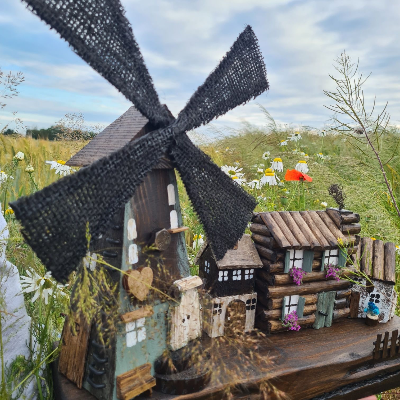 Handmade  półka wieszak