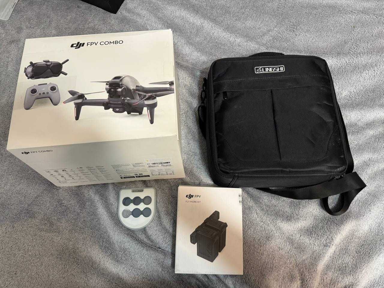 DJI FPV Combo + Fly more kit + дрібниці