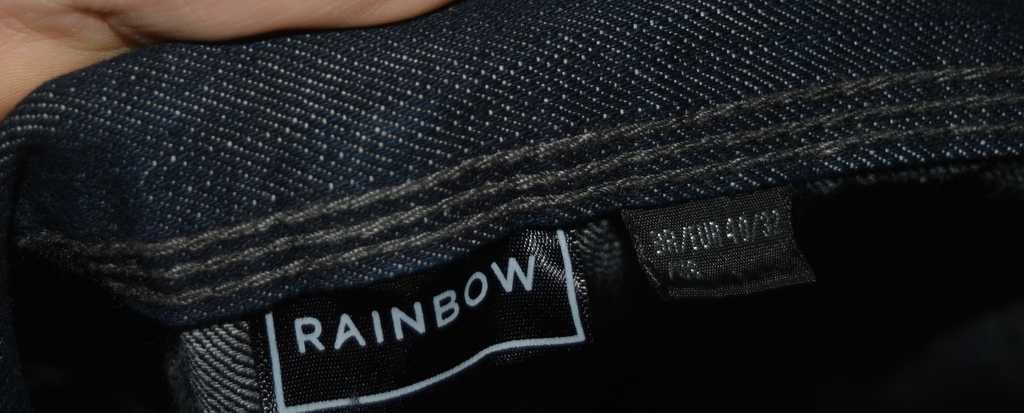 Zwężane jeansy męskie Rainbow 40/32 XXL