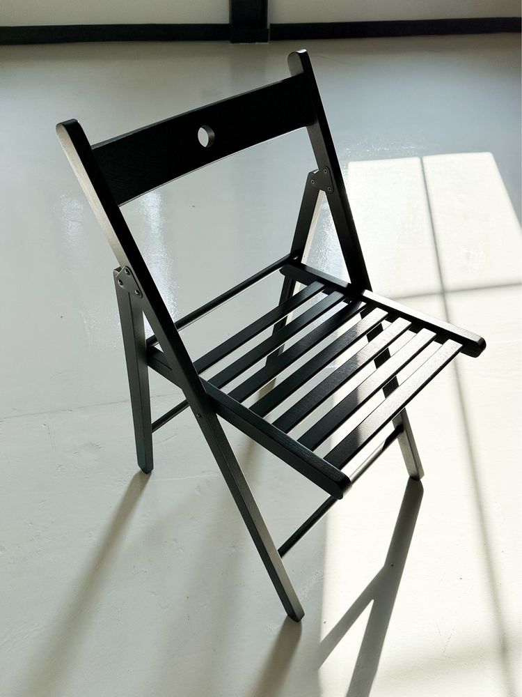 Krzesło skladane czarne IKEA Frosvi