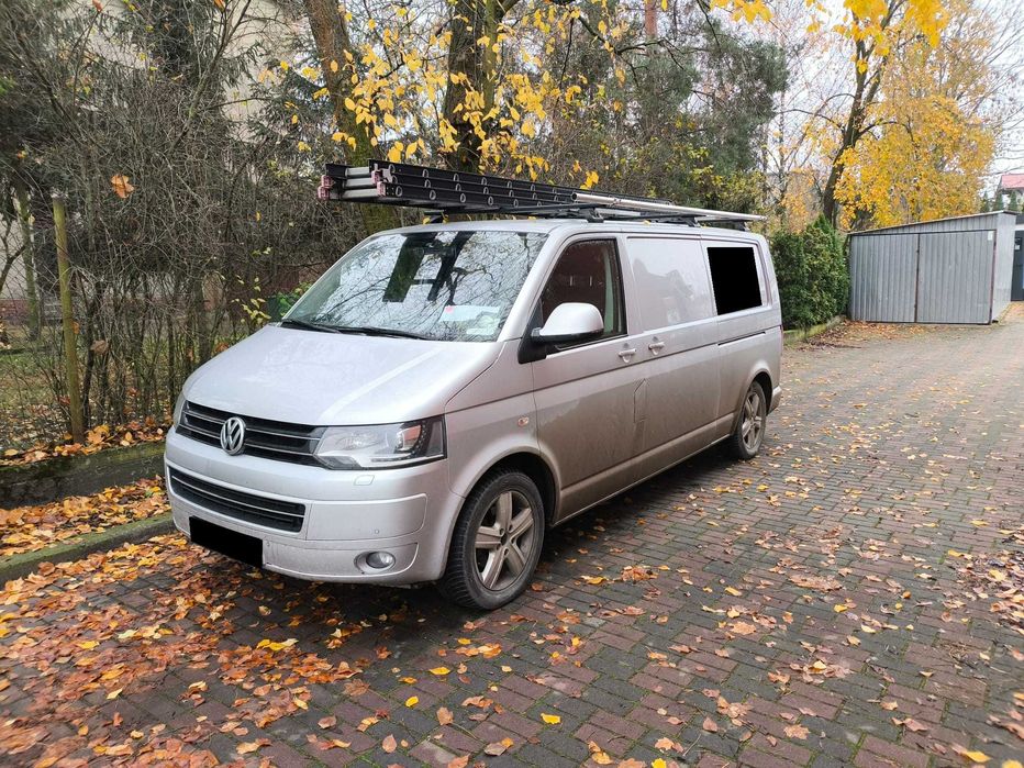 Volkswagen T5 Transporter 4x4 niezawodny w terenie