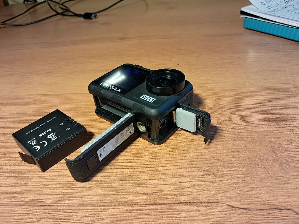 Kamera BODYCAM LAMAX W9.1 4k dual screen | kamerka ala gopro stan bdb