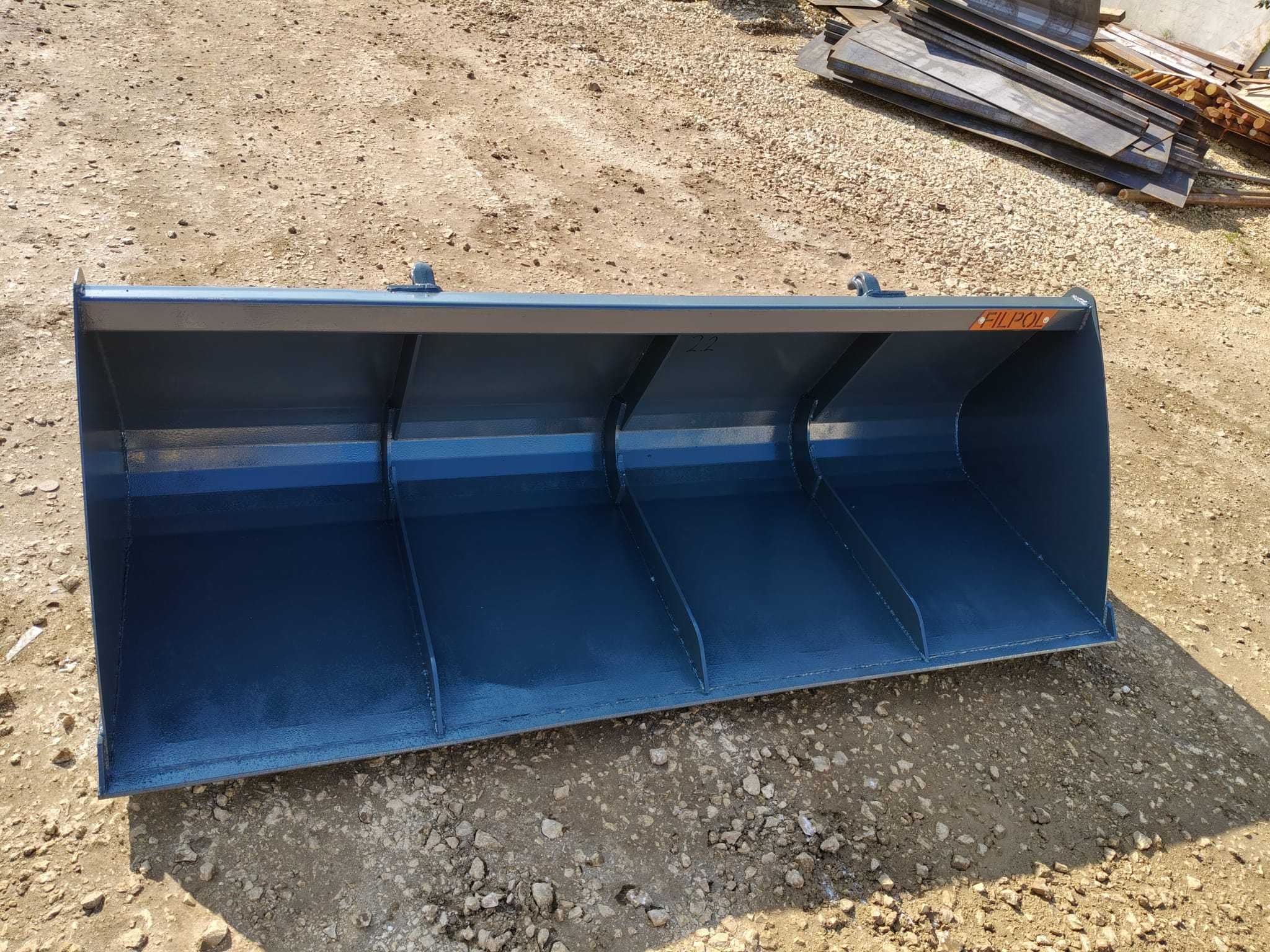 Łyżka 2.2 m do tura ładowacz na euro ramkę manitou Producent