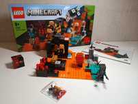 Оригінальний LEGO Minecraft 21185 "The Nether Bastion"