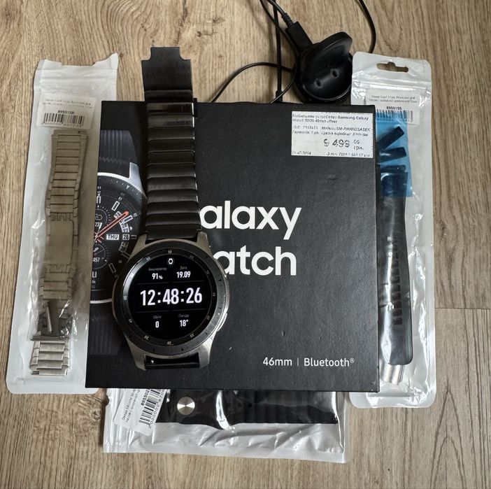 Смарт-годинник Samsung Galaxy Watch SM-R800NZSASEK 46 mm
