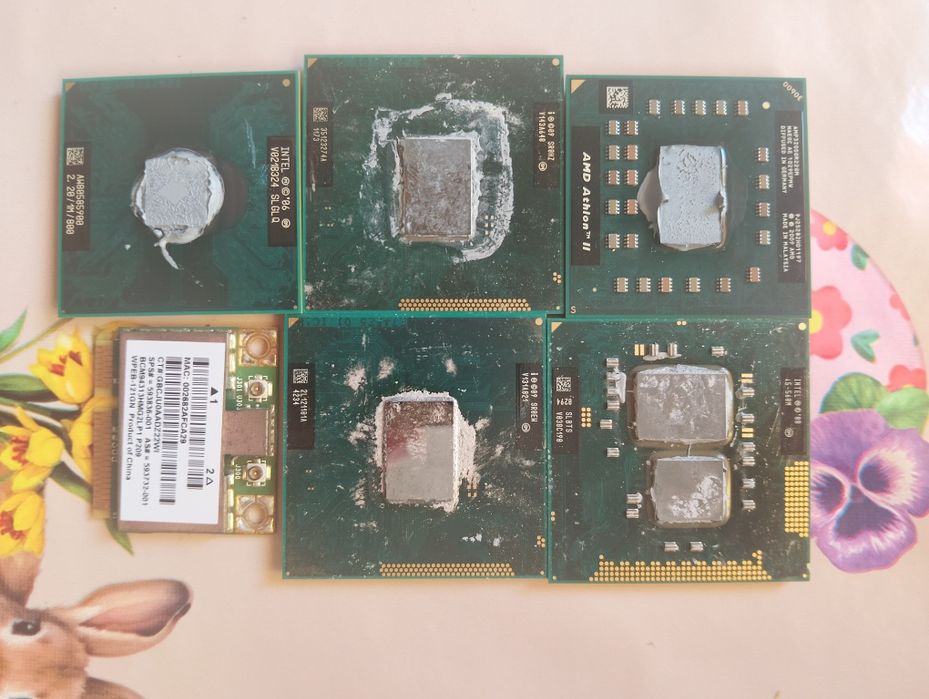 Процесори на ноутбук