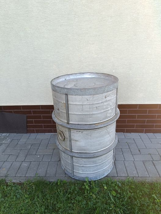 Beczka nierdzewna aluminiowa