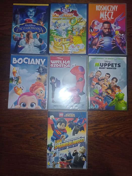 Sprzedam płyty DVD z bajkami