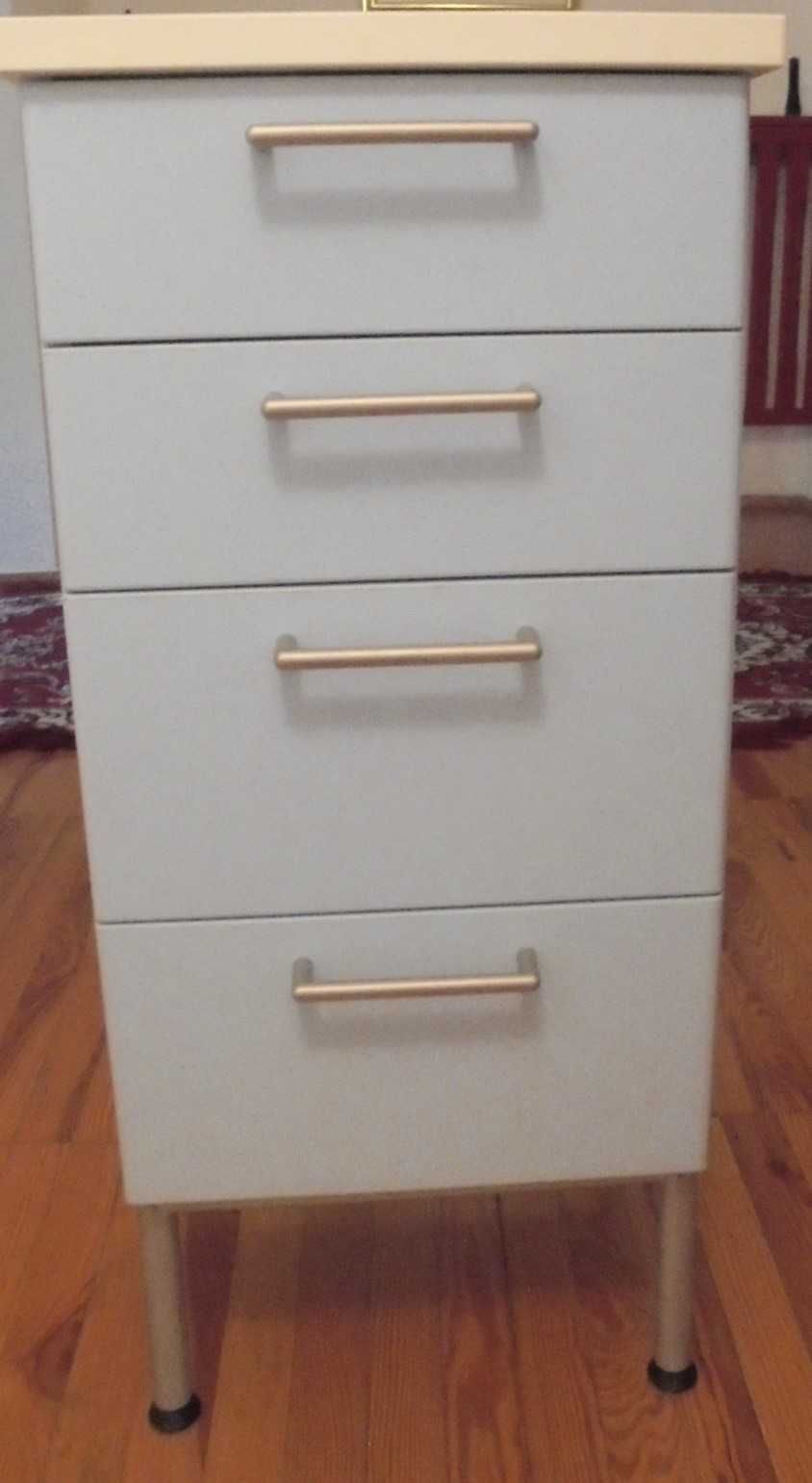 Szafka łazienkowa Ikea błękit 4 szuflady